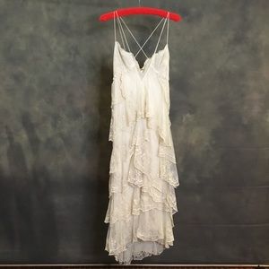 Free people tiered lace maxi